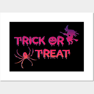 Trick or Treat Posters and Art